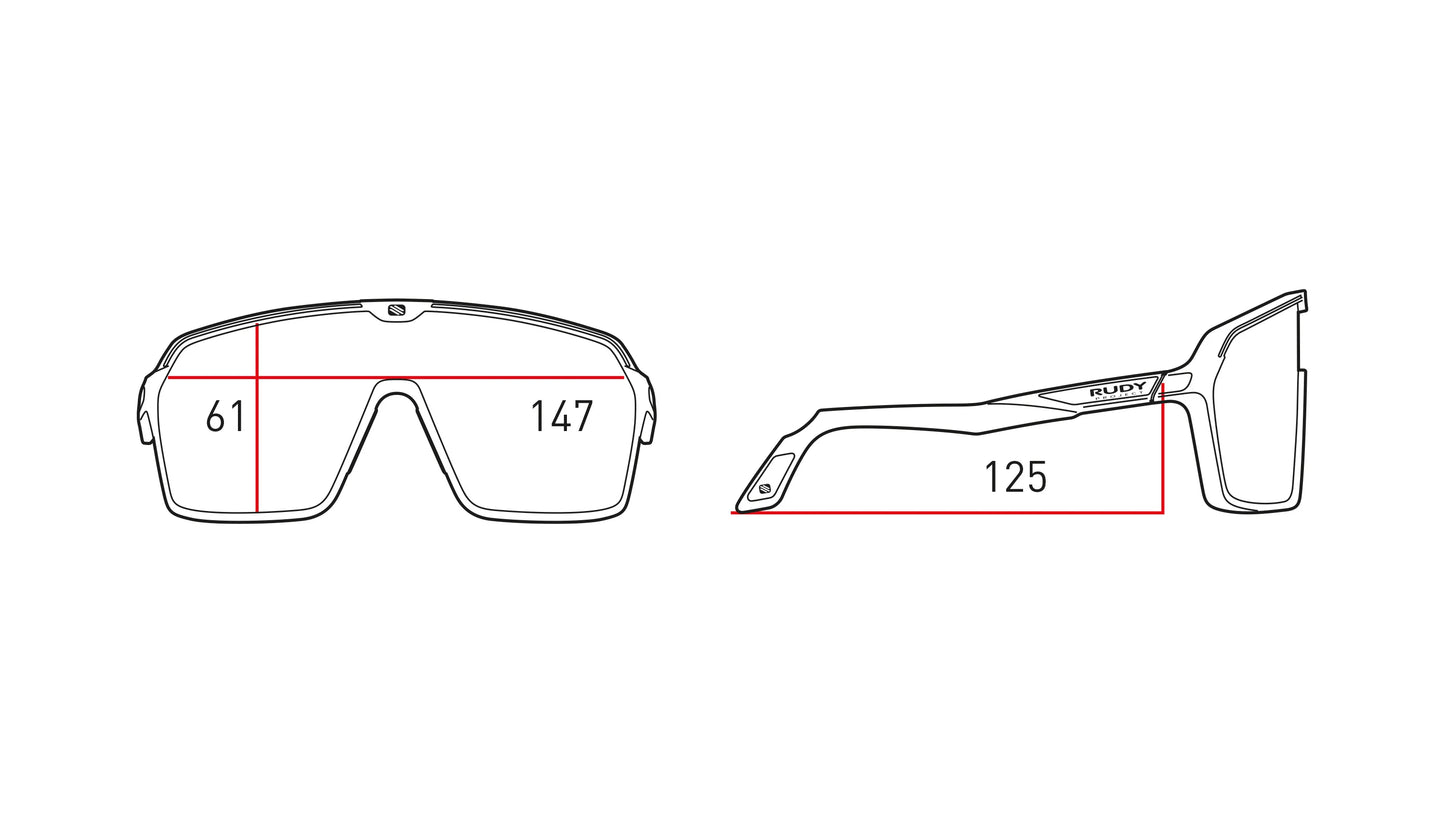 Rudy Project Spimshield White Matte 2 Laser Purple