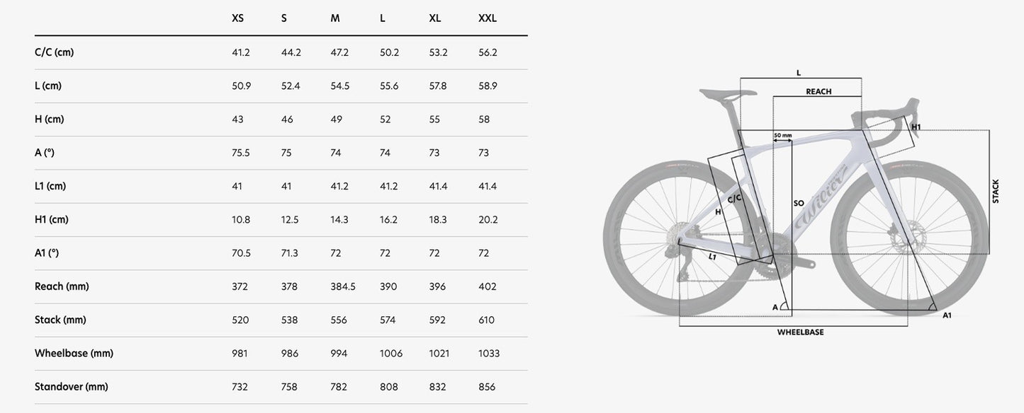 Wilier Rapida road bike